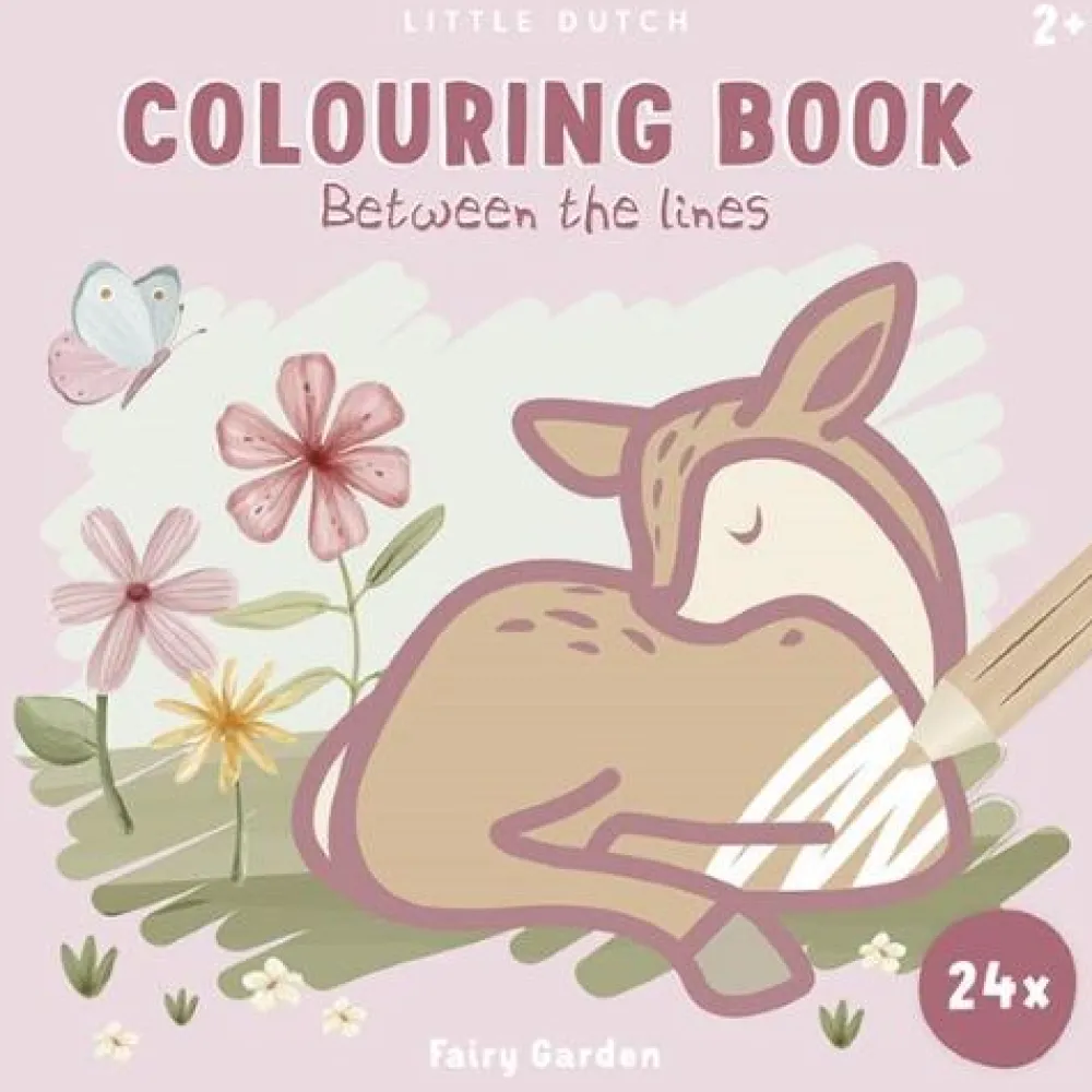 Little Dutch Kleurboek - Roze - Fairy Garden