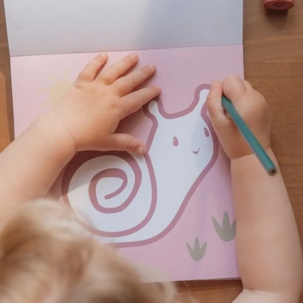 Little Dutch Kleurboek - Roze - Fairy Garden