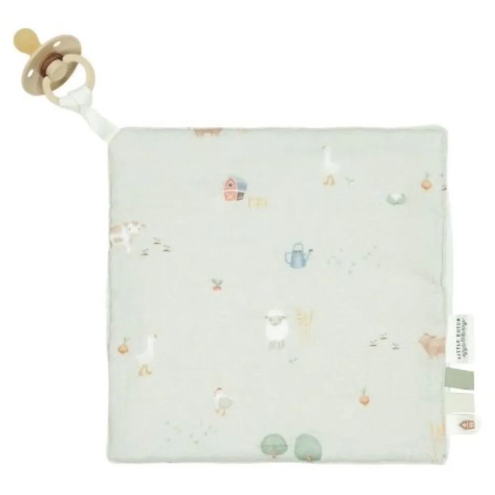 Little Dutch Knuffeldoek - Groen - Little Farm