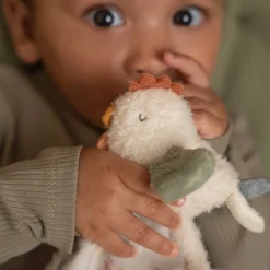 Little Dutch Knuffeldoekje kip Little Farm