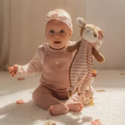 Little Dutch Knuffeldoekje knuffel Hert - Roze - Fairy Garden