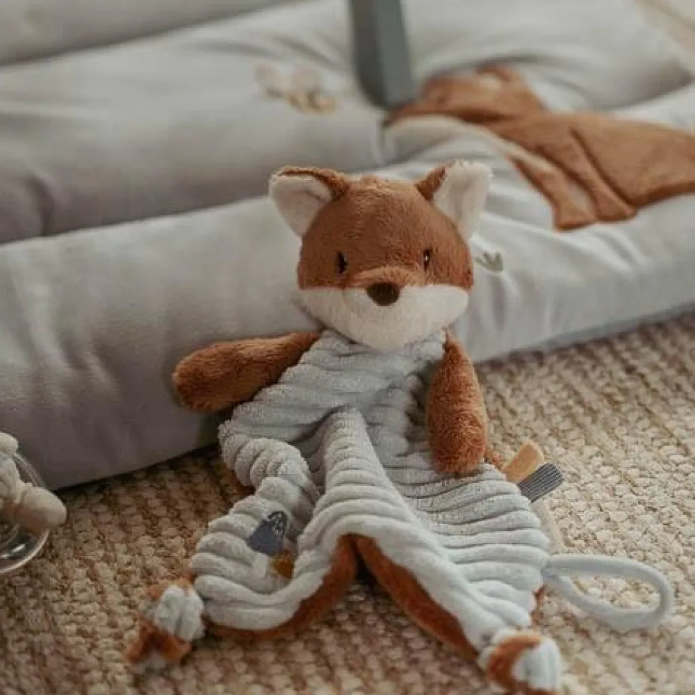 Little Dutch Knuffeldoekje knuffel Vos - Blauw - Forest Friends