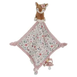 Little Dutch Knuffeldoekje print Hert - Roze - Fairy Garden