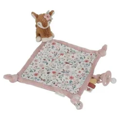 Little Dutch Knuffeldoekje print Hert - Roze - Fairy Garden