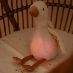 Little Dutch Knuffelgans Licht & Geluid - Wit - Little Goose