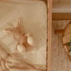 Little Dutch Knuffelkonijn Licht & Geluid - Beige - Baby Bunny