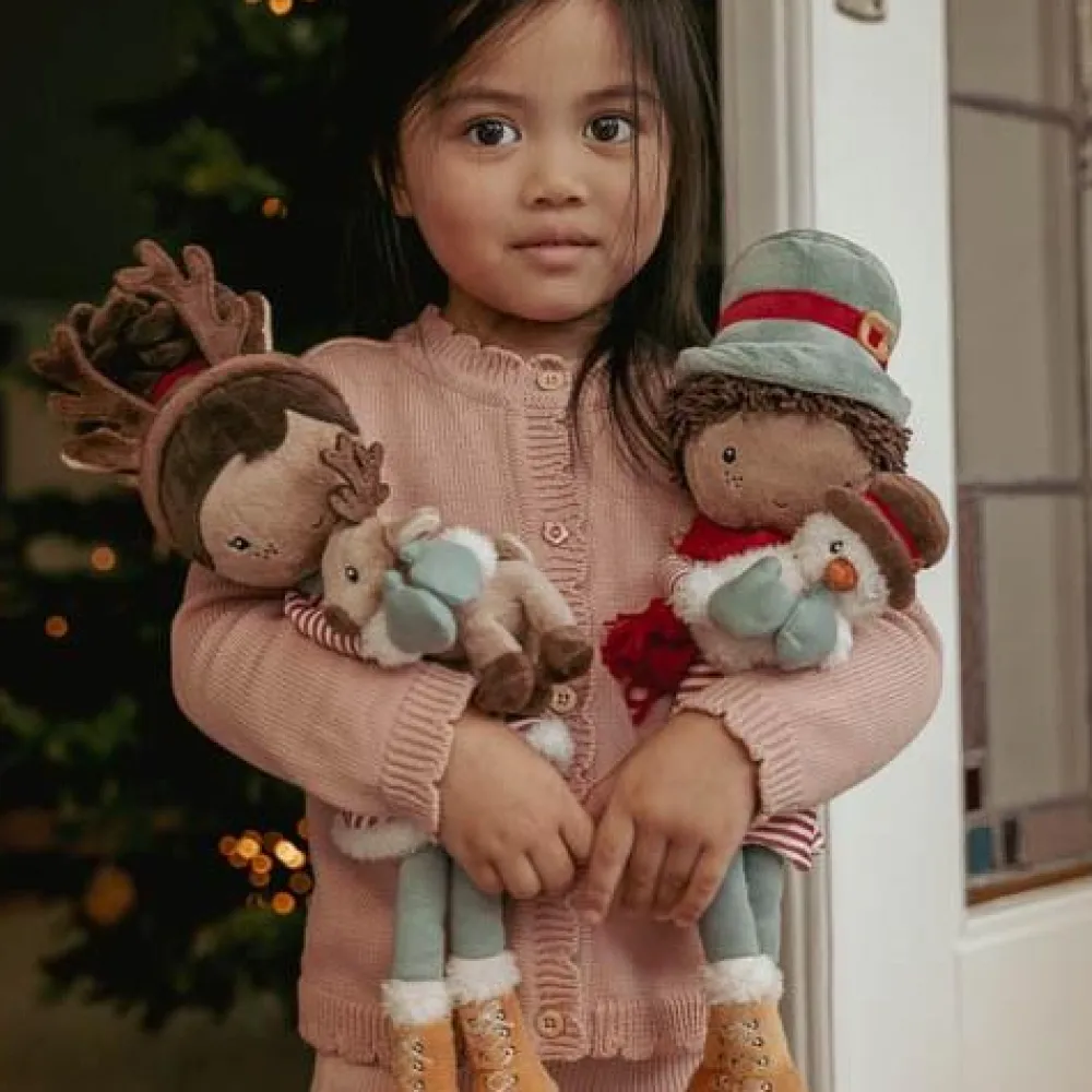 Little Dutch Knuffelpop kerst Jake 35cm