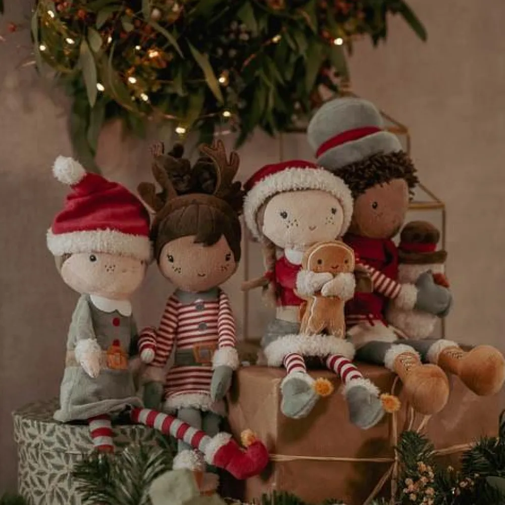 Little Dutch Knuffelpop kerst Jake 35cm