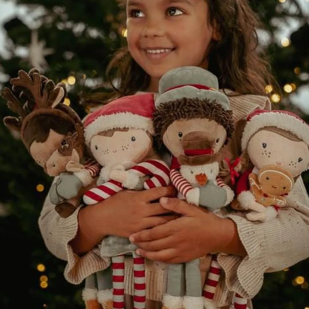 Little Dutch Knuffelpop kerst Jake 35cm