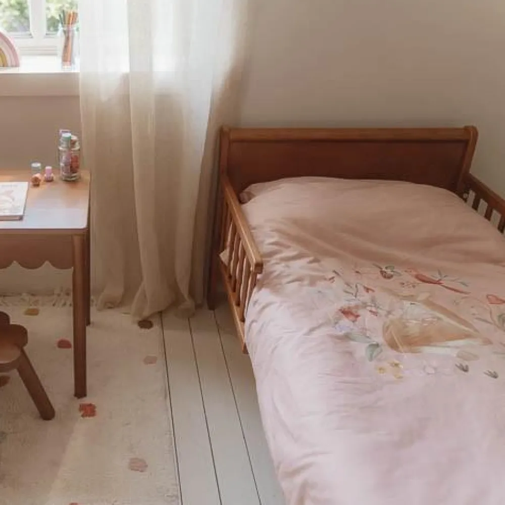 Little Dutch Ledikant dekbedovertrek - Roze - Fairy Garden - Fairy Blossom