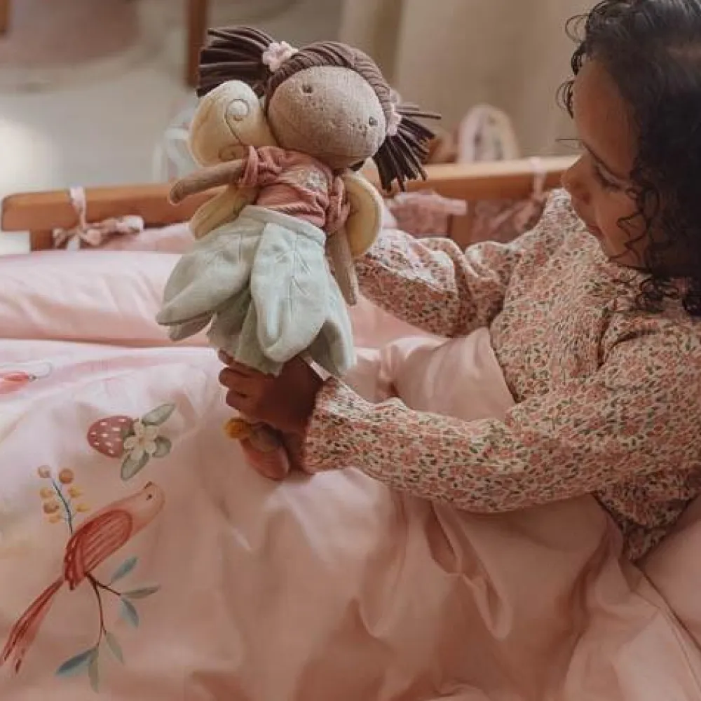 Little Dutch Ledikant dekbedovertrek - Roze - Fairy Garden - Fairy Blossom