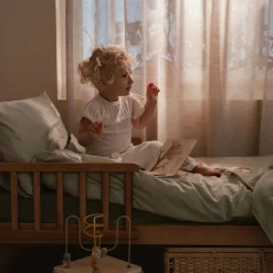 Little Dutch Ledikant dekbedovertrek - Groen - Little Farm