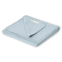 Little Dutch Ledikant deken - Blauw - Essentials