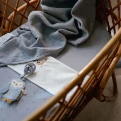 Little Dutch Ledikant deken - Blauw - Essentials