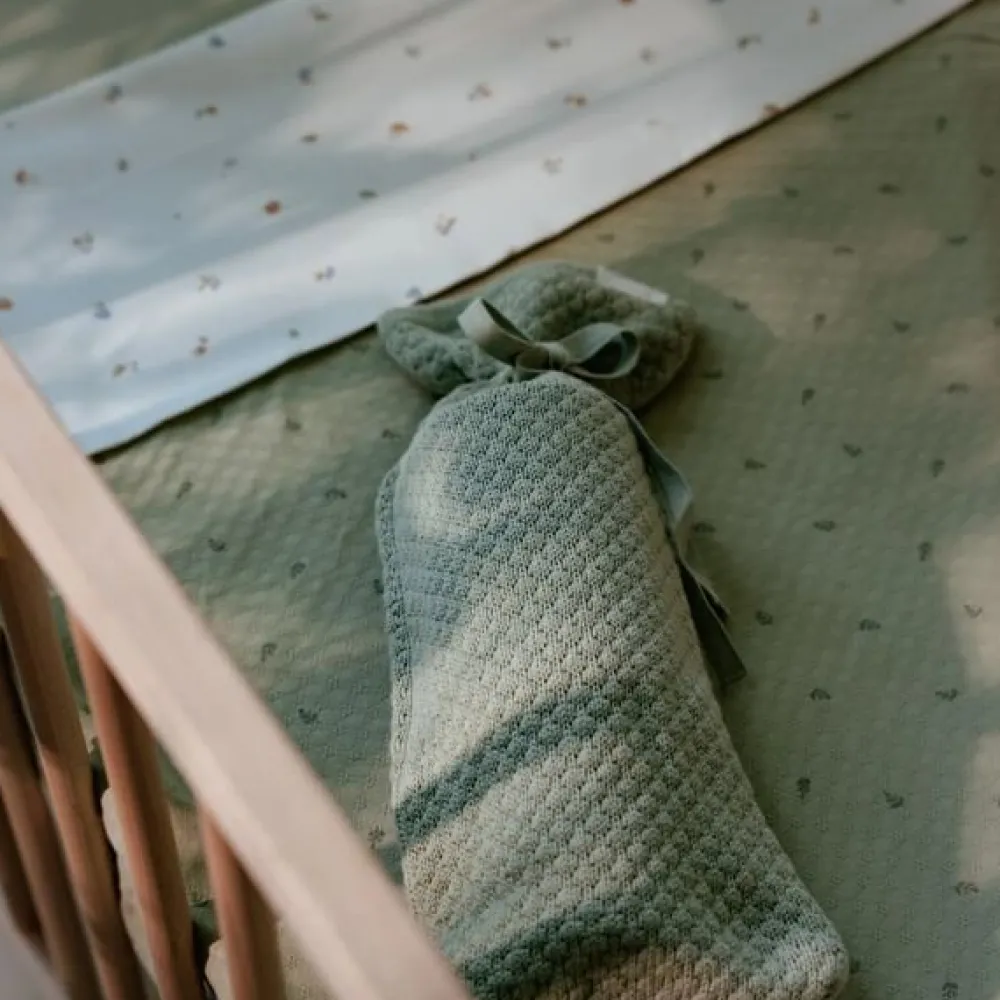 Little Dutch Ledikant deken - Groen - Essentials