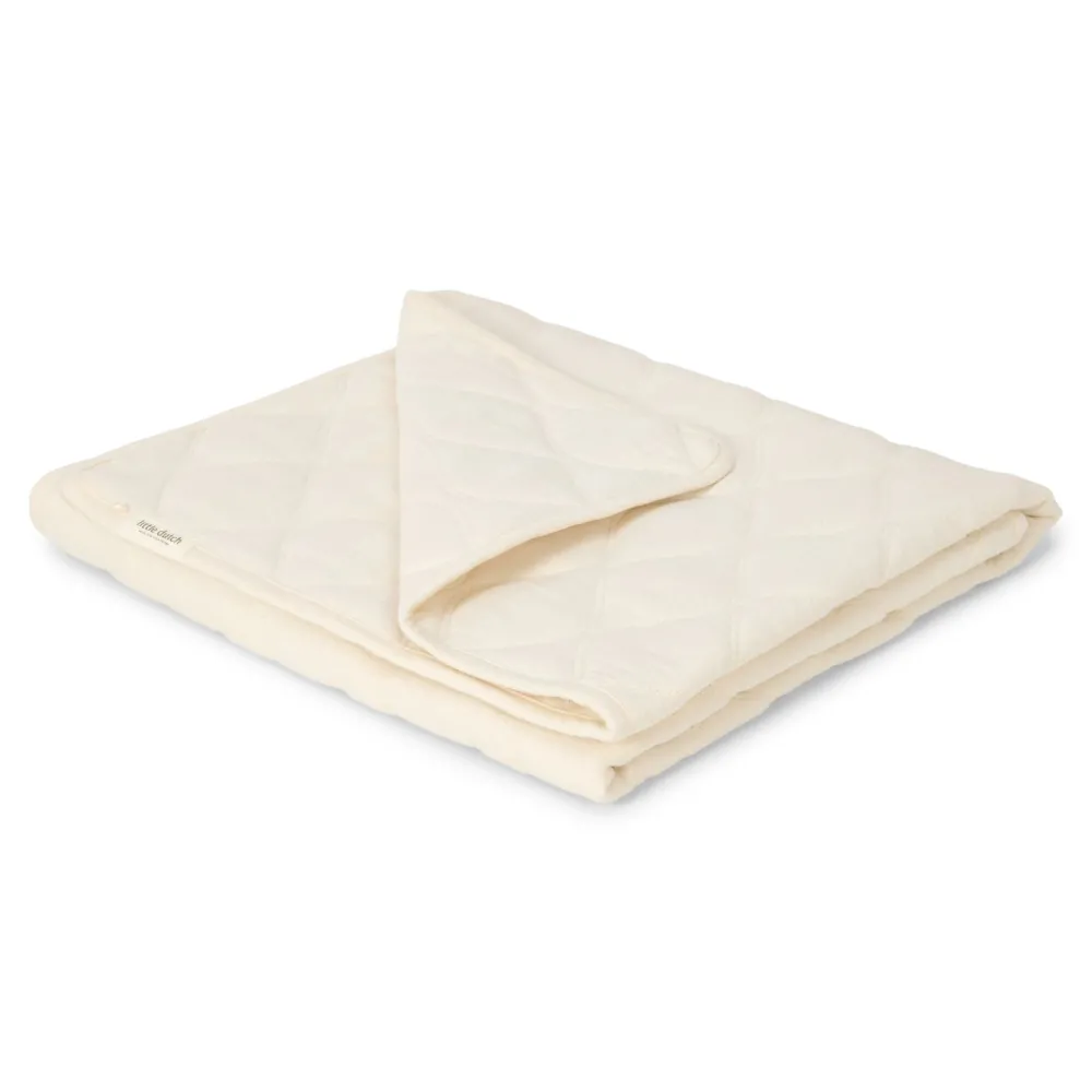 Little Dutch Ledikant deken - Wit - Essentials