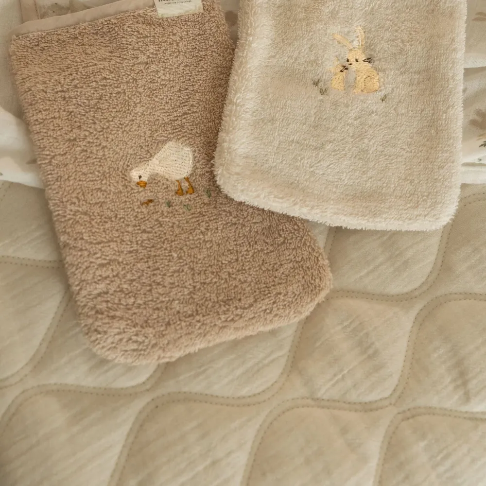 Little Dutch Ledikant deken - Wit - Essentials