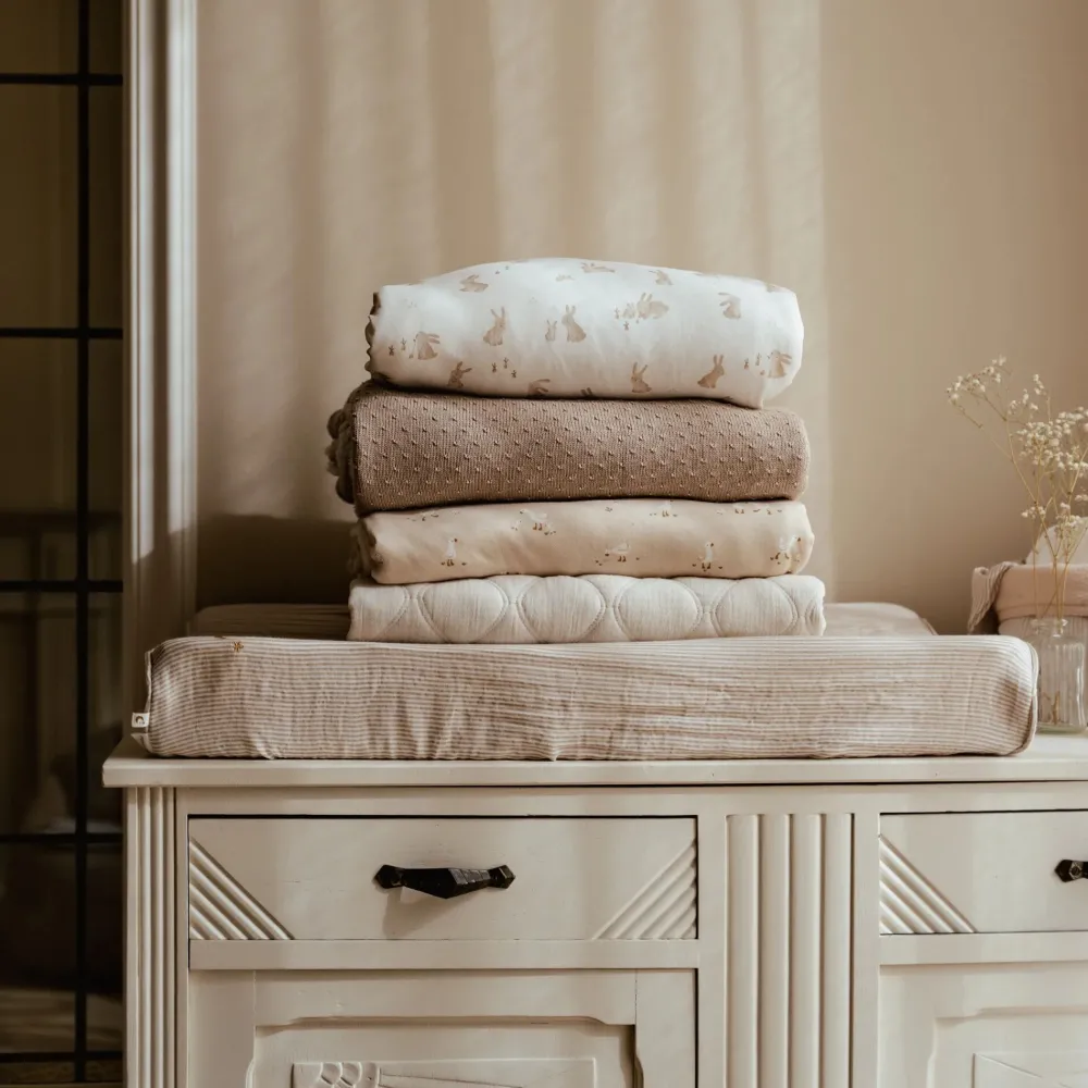 Little Dutch Ledikant deken - Wit - Essentials