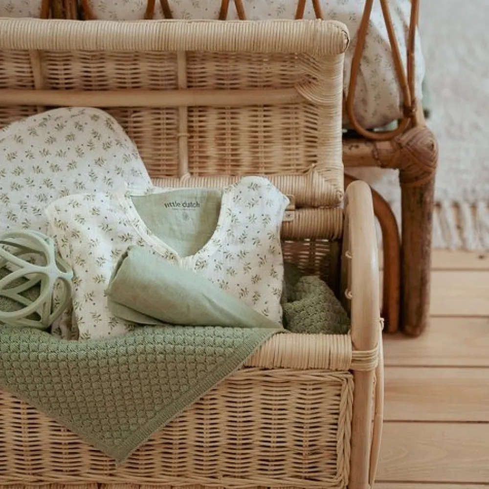 Little Dutch Ledikantdeken - Groen - Essentials