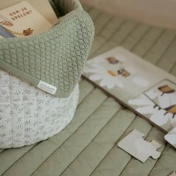 Little Dutch Ledikantdeken - Groen - Essentials