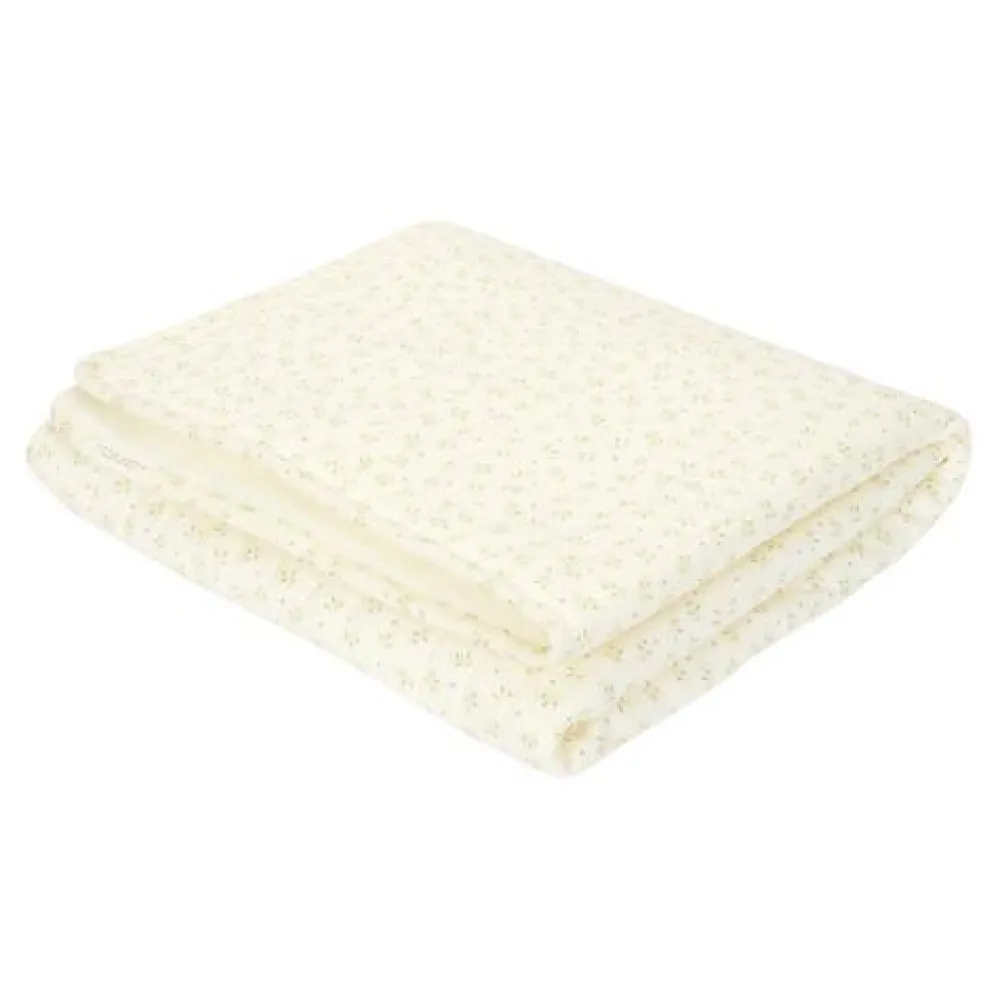 Little Dutch Ledikantdeken - Groen - Essentials - Blueberry Leaves