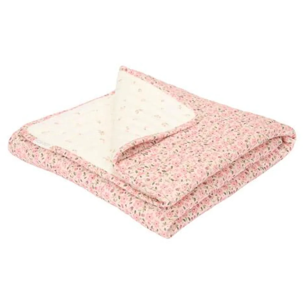 Little Dutch Ledikantdeken - Roze - Fairy Garden - Fairy Floral