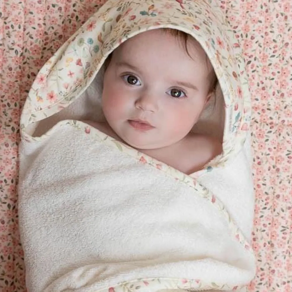 Little Dutch Ledikantdeken - Roze - Fairy Garden - Fairy Floral