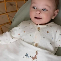 Little Dutch Ledikantlaken - Wit - Forest Friends