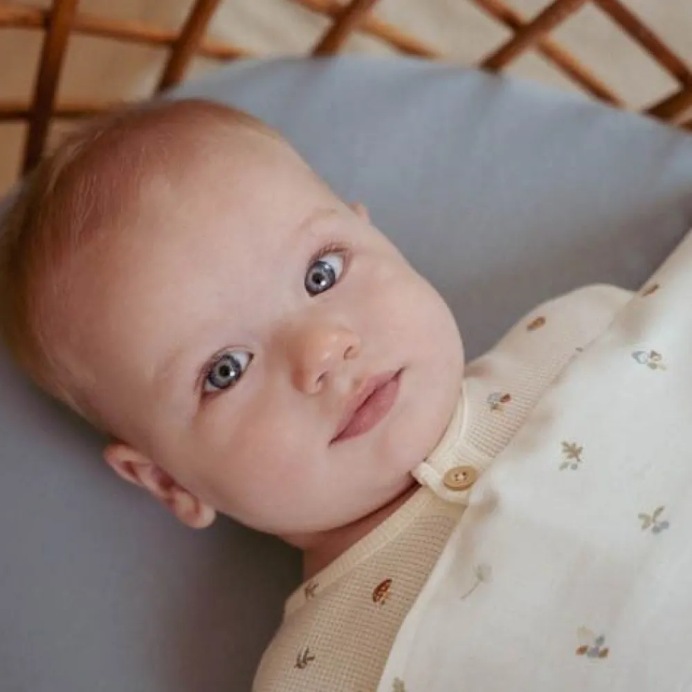 Little Dutch Ledikantlaken - Wit - Forest Friends - Forest Treasures