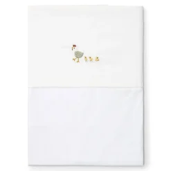 Little Dutch Ledikantlaken - Wit - Little Farm - Little Goose