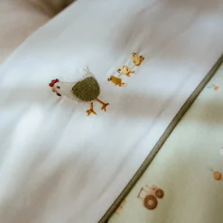 Little Dutch Ledikantlaken - Wit - Little Farm - Little Goose