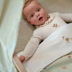 Little Dutch Ledikantlaken - Wit - Little Farm - Little Goose