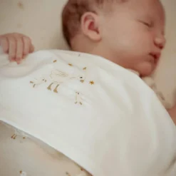 Little Dutch Ledikantlaken - Wit - Newborn Naturals - Little Goose