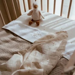 Little Dutch Ledikantlaken - Wit - Newborn Naturals - Little Goose