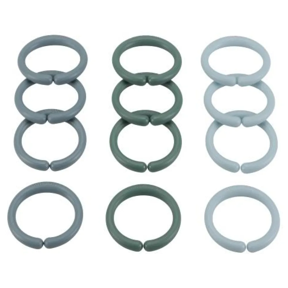 Little Dutch Little Loops speelgoedringen - Blauw - Forest Friends