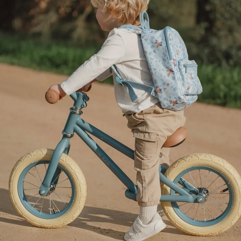 Little Dutch Loopfiets Mat Blauw