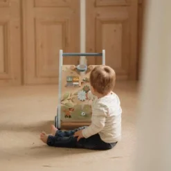 Little Dutch Loopwagen - Blauw - Forest Friends