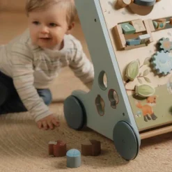 Little Dutch Loopwagen - Blauw - Forest Friends