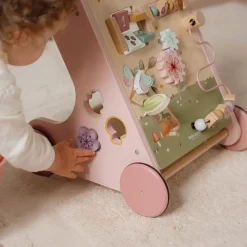 Little Dutch Loopwagen - Roze - Fairy Garden
