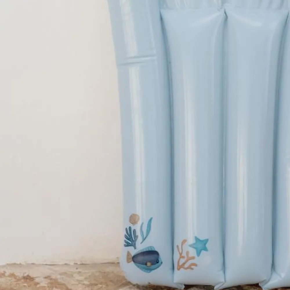 Little Dutch Luchtbed - Blauw - Ocean Dreams