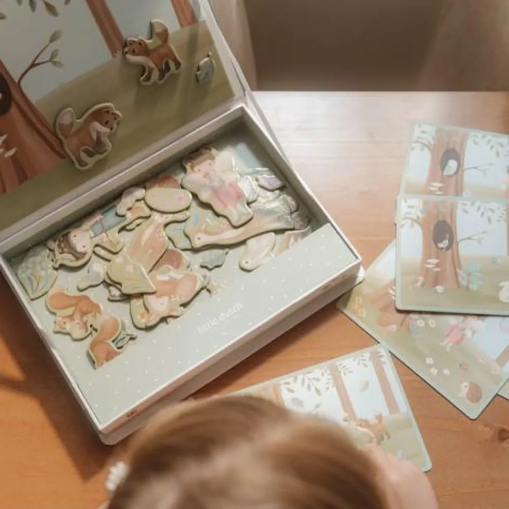 Little Dutch Magnetisch speelbord - Meerkleurig - Forest Friends