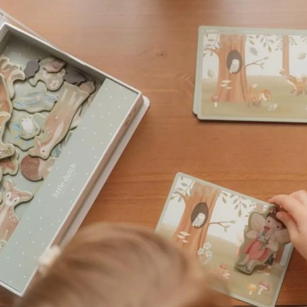 Little Dutch Magnetisch speelbord - Meerkleurig - Forest Friends