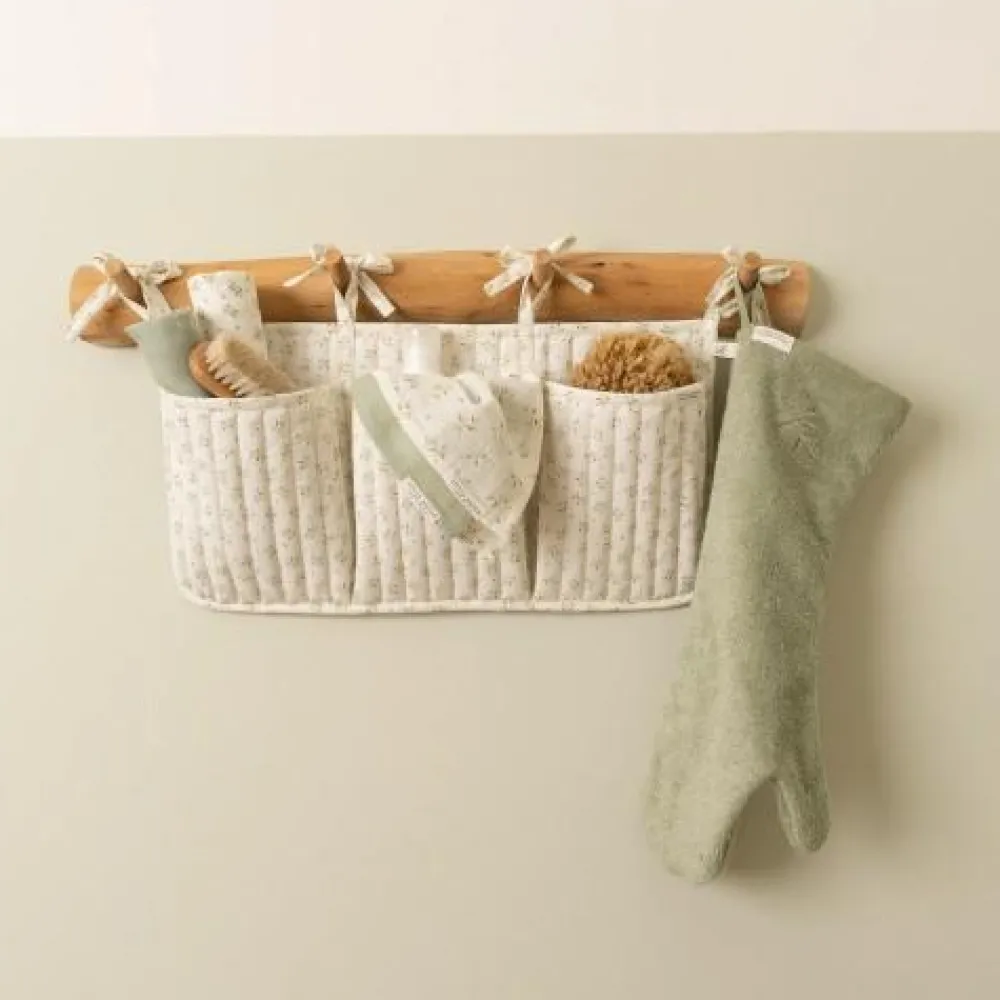 Little Dutch Monddoekjes set - Groen - Essentials - Blueberry Leaves