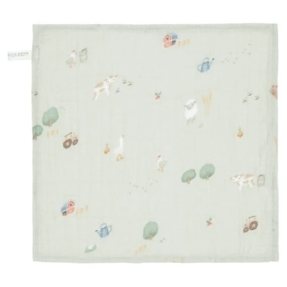 Little Dutch Monddoekjes set - Groen - Little Farm