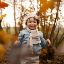 Little Dutch Muts - Bruin - Forest Friends - Stripe