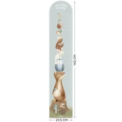 Little Dutch Muursticker - Meerkleurig - Forest Friends