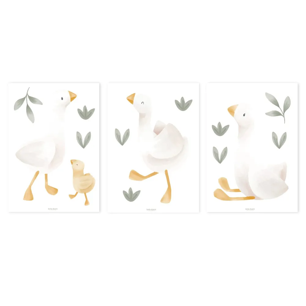 Little Dutch Muurstickers – Groen – Little Goose