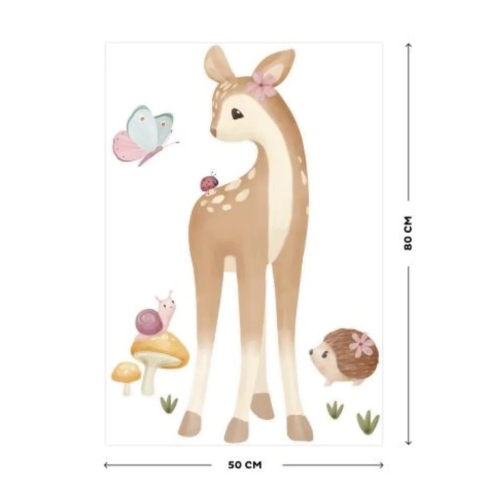 Little Dutch Muurstickers - Meerkleurig - Fairy Garden