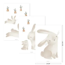 Little Dutch Muurstickers Baby Bunny