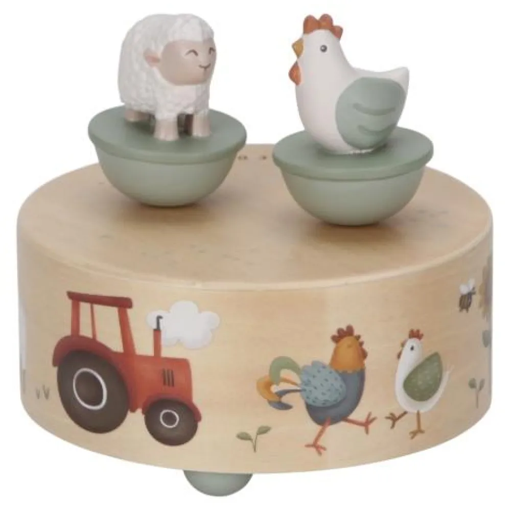 Little Dutch Muziekdoosje - Groen - Little Farm